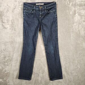 Joe's Jeans Women's 25 (28X26) Blue Cigarette Fit Ankle‎ Straight Tessa Wash